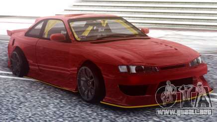 Nissan Silvia S14 Kouki Red para GTA San Andreas