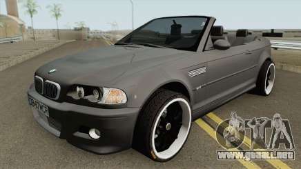 BMW M3 E46 Cabrio MQ para GTA San Andreas