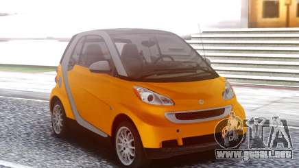 Smart ForTwo Orange para GTA San Andreas