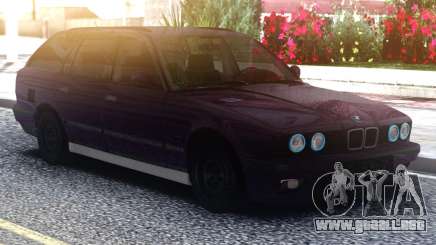 BMW E34 525 Purple para GTA San Andreas