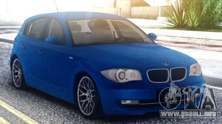 BMW 120i Blue para GTA San Andreas