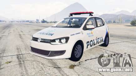 Volkswagen Gol 5-door Policia Militar Brasil para GTA 5