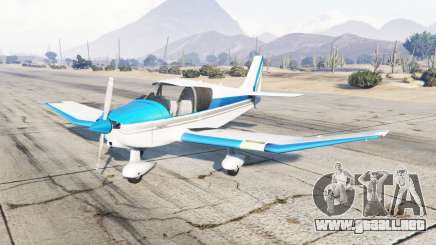Robin DR-400 vivid sky blue para GTA 5