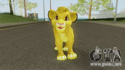 Simba Young (The Lion King) para GTA San Andreas