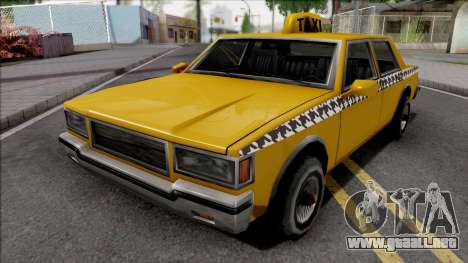 Declasse Taxi 1987 para GTA San Andreas