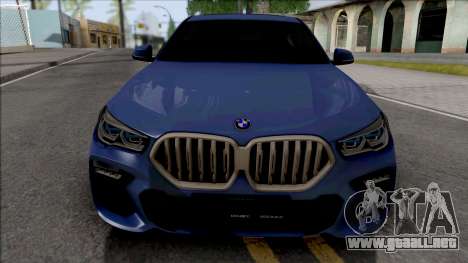 BMW X6 M50i 2020 para GTA San Andreas