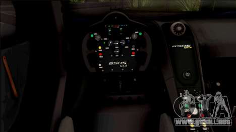 McLaren 650S GT3 2015 Itasha Liliya 4k para GTA San Andreas