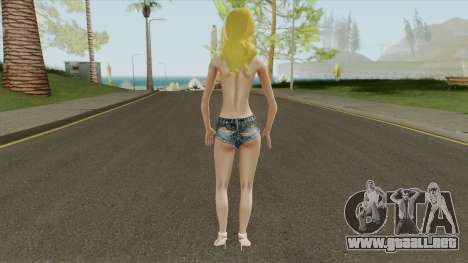Keisha Topless para GTA San Andreas