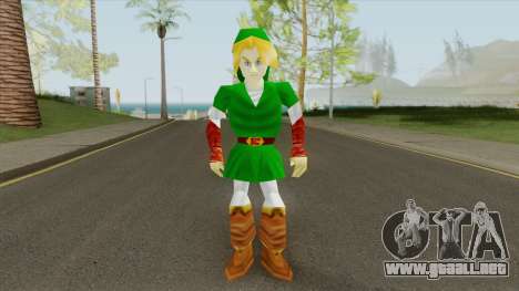 Adult Link (Legend Of Zelda Ocarina Of Time) V2 para GTA San Andreas
