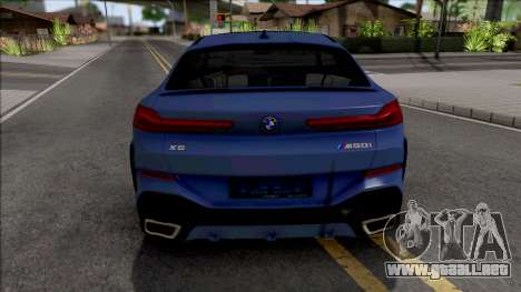 BMW X6 M50i 2020 para GTA San Andreas