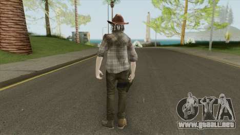 Carl Grimes Season 6 Skin para GTA San Andreas