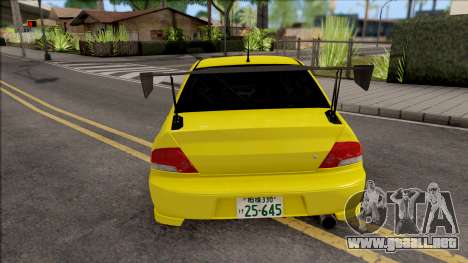 Mitsubishi Lancer EVO VII Initial D Fifth Stage para GTA San Andreas