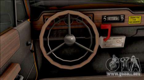 GTA III Declasse Cabbie VehFuncs Style para GTA San Andreas