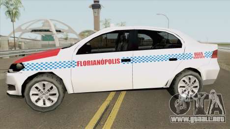 Volkswagen Voyage G6 Taxi Florianopolis para GTA San Andreas