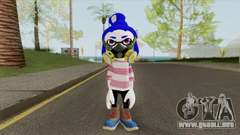 Inkling Girl Blue (Splatoon) para GTA San Andreas