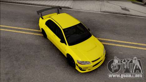 Mitsubishi Lancer EVO VII Initial D Fifth Stage para GTA San Andreas