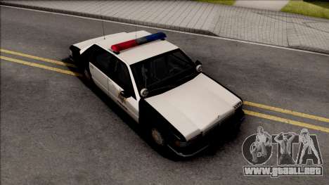 Chevrolet Caprice De 1992, la Policía LVPD SA de para GTA San Andreas