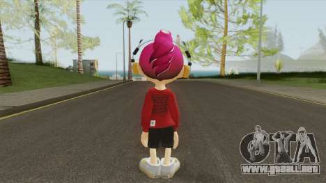 Octoling Boy Pink (Splatoon) para GTA San Andreas