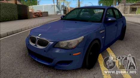 BMW M5 E60 2009 para GTA San Andreas