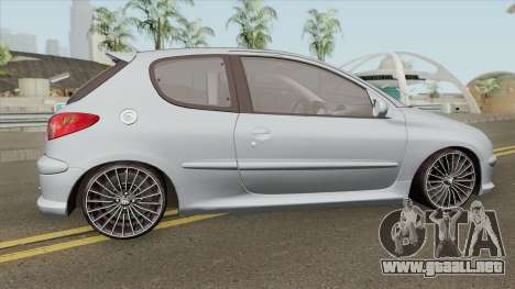 Peugeot 206 para GTA San Andreas