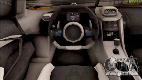 Koenigsegg Jesko 2019 para GTA San Andreas