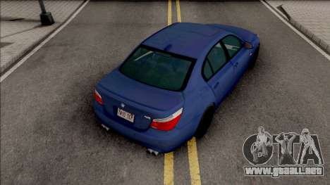 BMW M5 E60 2009 para GTA San Andreas