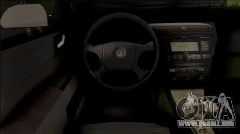 Skoda Octavia MK2 Facelift Magyar Rendorseg para GTA San Andreas
