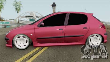 Peugeot 206 V4 para GTA San Andreas