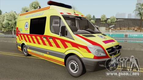 Mercedes-Benz Sprinter Magyar (Mentoauto) V2 para GTA San Andreas