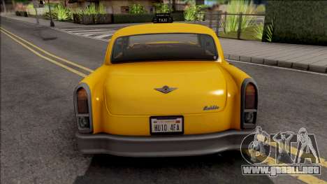 GTA III Declasse Cabbie SA Style para GTA San Andreas