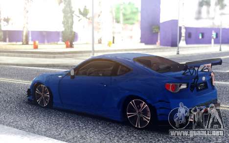 Toyota GT 86 para GTA San Andreas