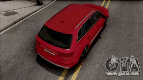 Audi Q7 Comfort Line para GTA San Andreas