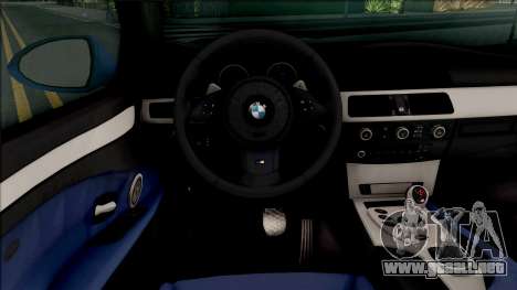 BMW M5 E60 2009 para GTA San Andreas