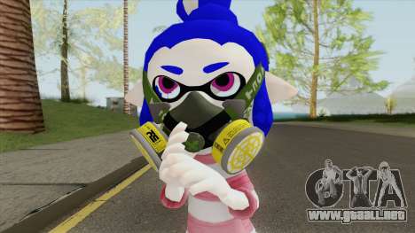 Inkling Girl Blue (Splatoon) para GTA San Andreas