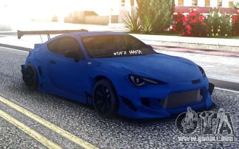 Toyota GT86 para GTA San Andreas