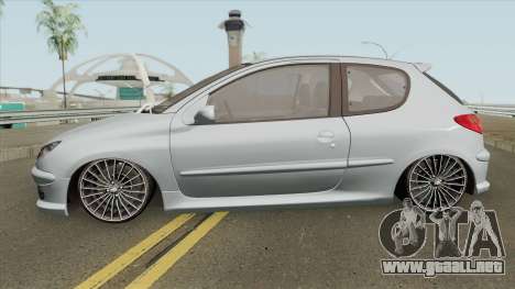 Peugeot 206 para GTA San Andreas