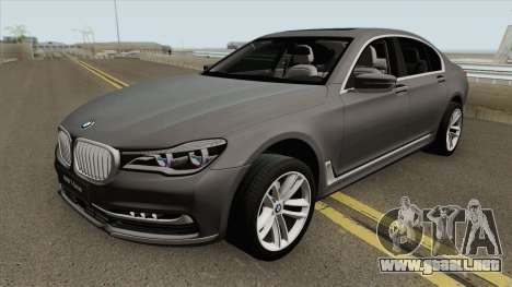 BMW 7-Series Design Pure para GTA San Andreas