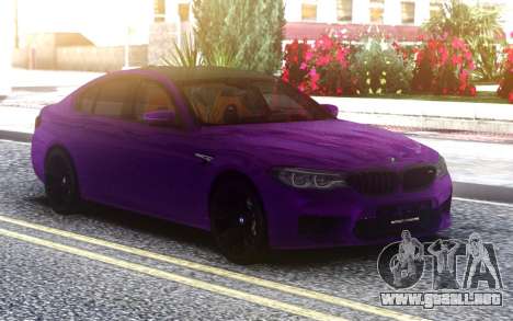 BMW M5 F90 para GTA San Andreas