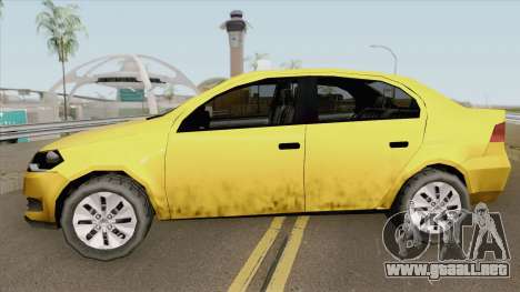 Volkswagen Voyage G6 Taxi para GTA San Andreas