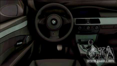 BMW M5 E60 Magyar Rendorseg para GTA San Andreas