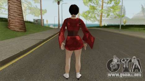 Red Ninja: End Of Honor - Kurenai para GTA San Andreas