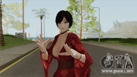 Red Ninja: End Of Honor - Kurenai para GTA San Andreas