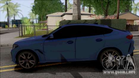 BMW X6 M50i 2020 para GTA San Andreas