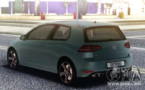 Volkswagen Golf R para GTA San Andreas