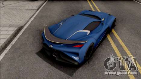 Infiniti Vision Gran Turismo 2014 para GTA San Andreas