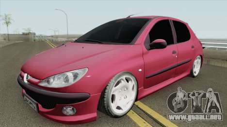 Peugeot 206 V4 para GTA San Andreas