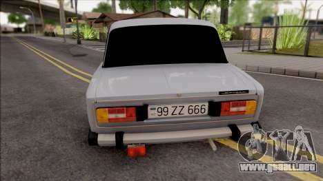 VAZ 2106 AZE Estilo Ricos para GTA San Andreas