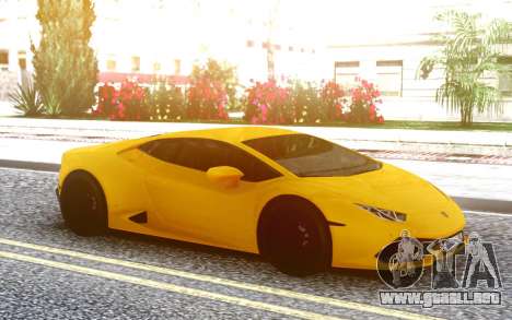 Lamborgini Huracan para GTA San Andreas