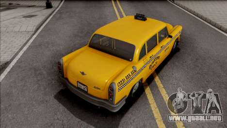 GTA III Declasse Cabbie IVF Style para GTA San Andreas