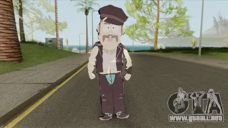 South Park Paper Man Skin para GTA San Andreas